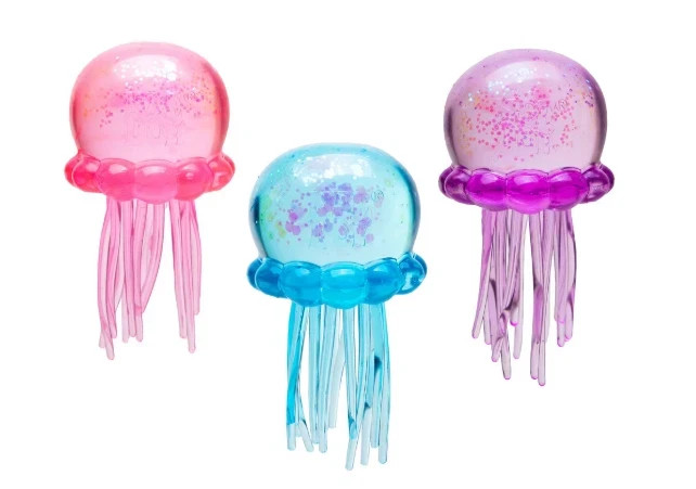 Schylling NeeDoh Jelly Squish: Purple, Pink, Blue Complete Set of 3 – Sealed