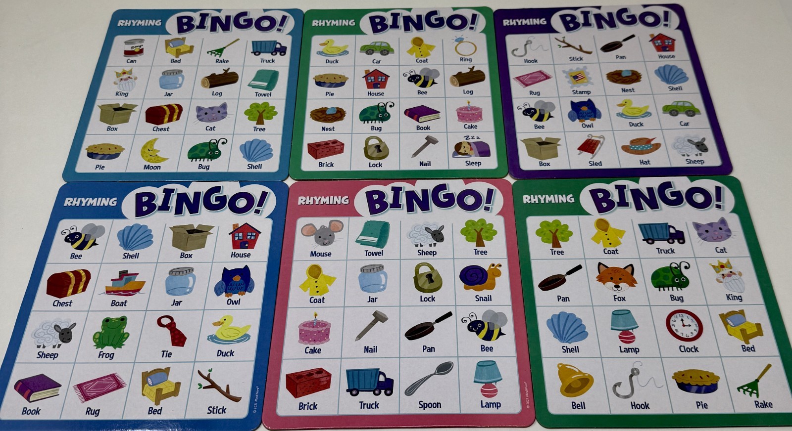 Rhyming Bingo – Peaceable Kingdom – 2021 – MindWare