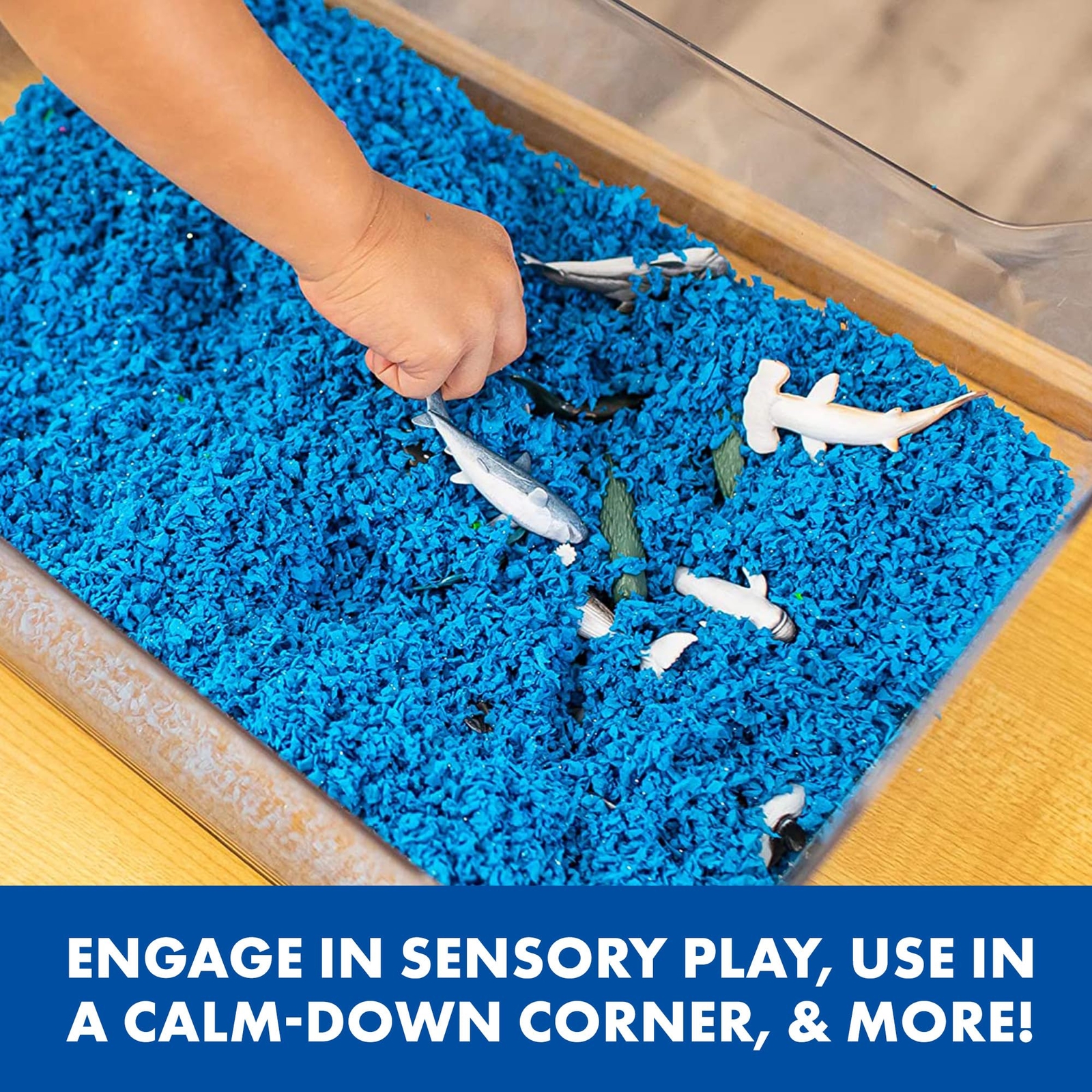 Playfoam Pluffle Sensory Bins 4 Pack Non Toxic Fluffy Learning Toy for Kids