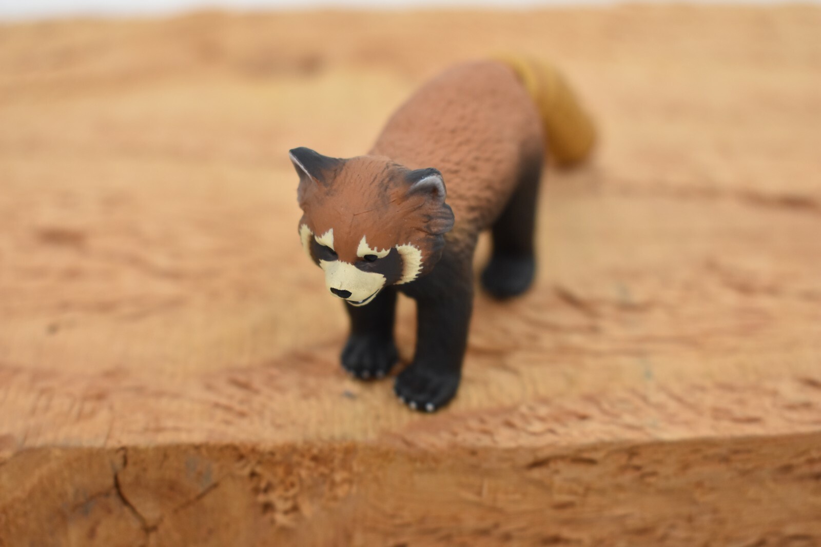 Red Panda Toy Plastic Realistic Replica with Moveable Tail 3.5″ x 1.5″ F093B384