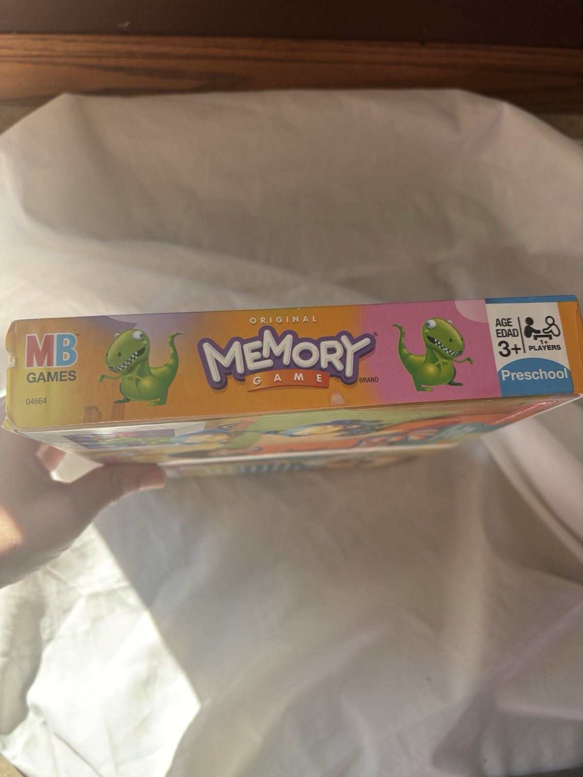 Original Memory Game Hasbro 2007 Complete With 72 Picture Cards And Instructions