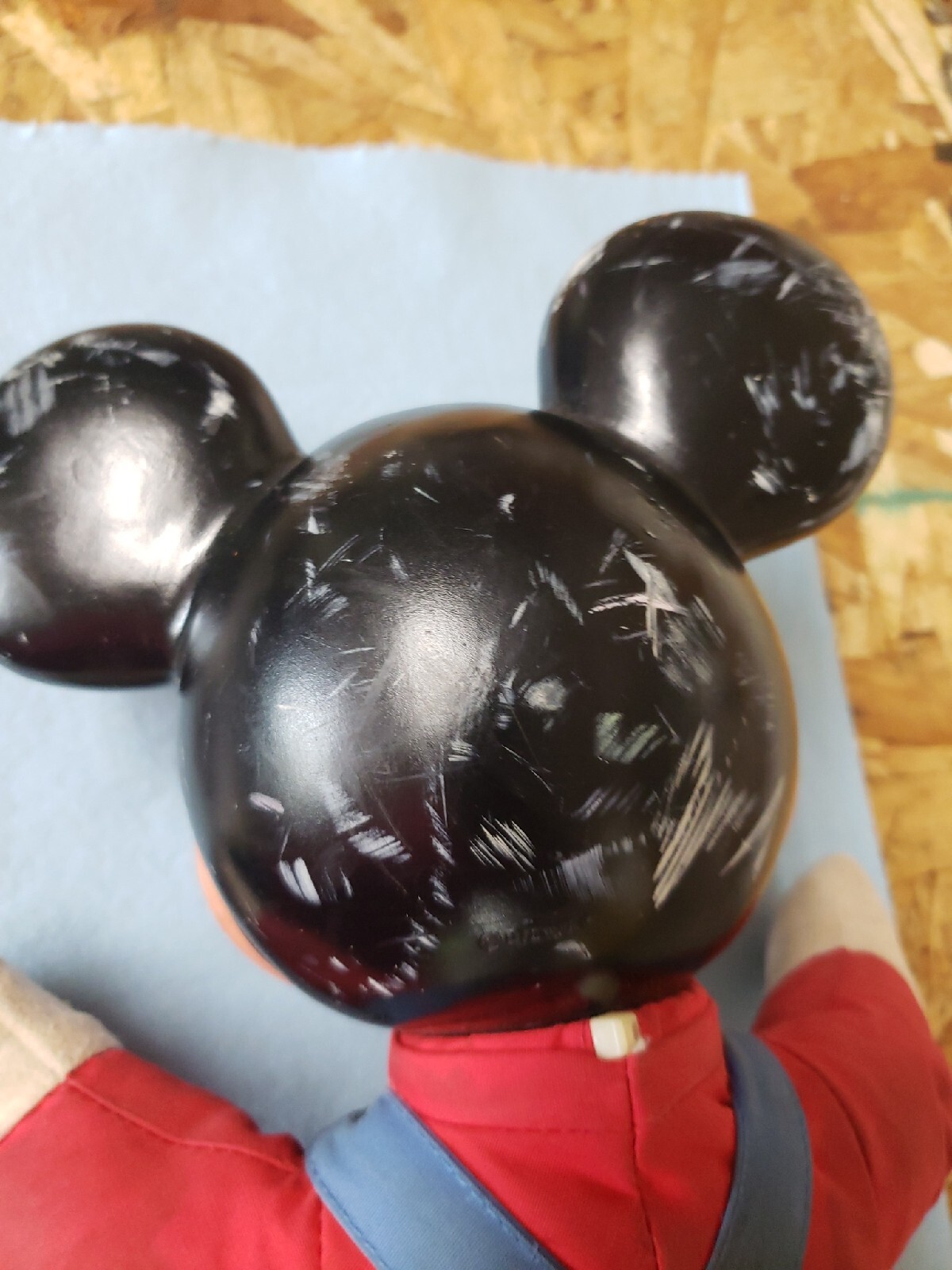 Mattel Mickey Mouse Learn How to Dress Doll Plush Toy Disney Vintage 1980s AN