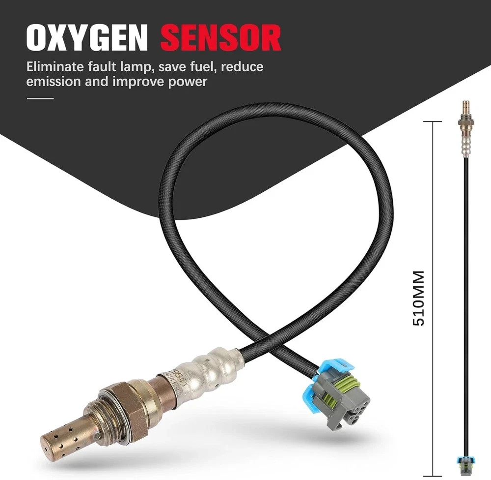 2PCS Upstream & Downstream O2 Oxygen Sensor Compatible for Chevy, for GMC, for