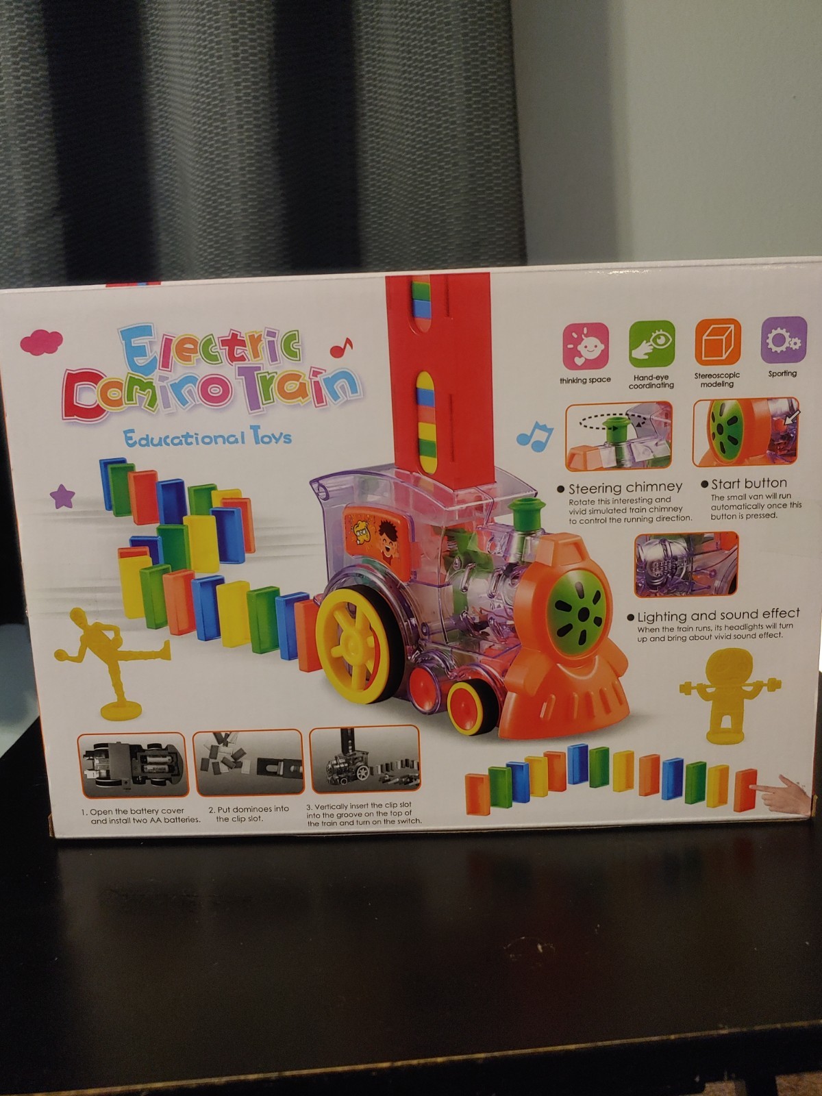 Electric Domino Train