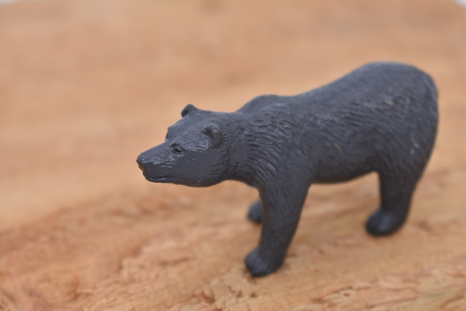 Grizzly Bear, Walking Statue Realistic Plastic Replica Toy 2.25″F7045 B30