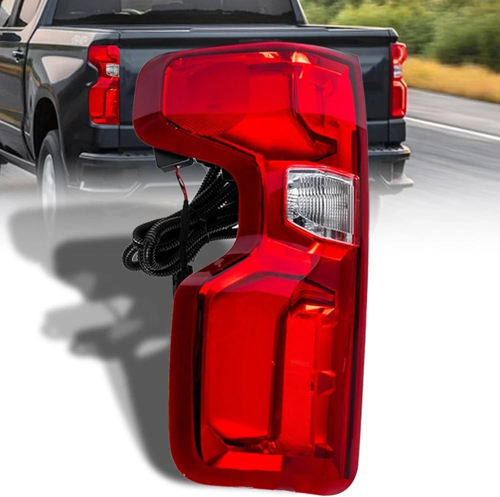 LED Tail Light Assembly Compatible with 2019-2023 Chevy Silverado 1500 left side
