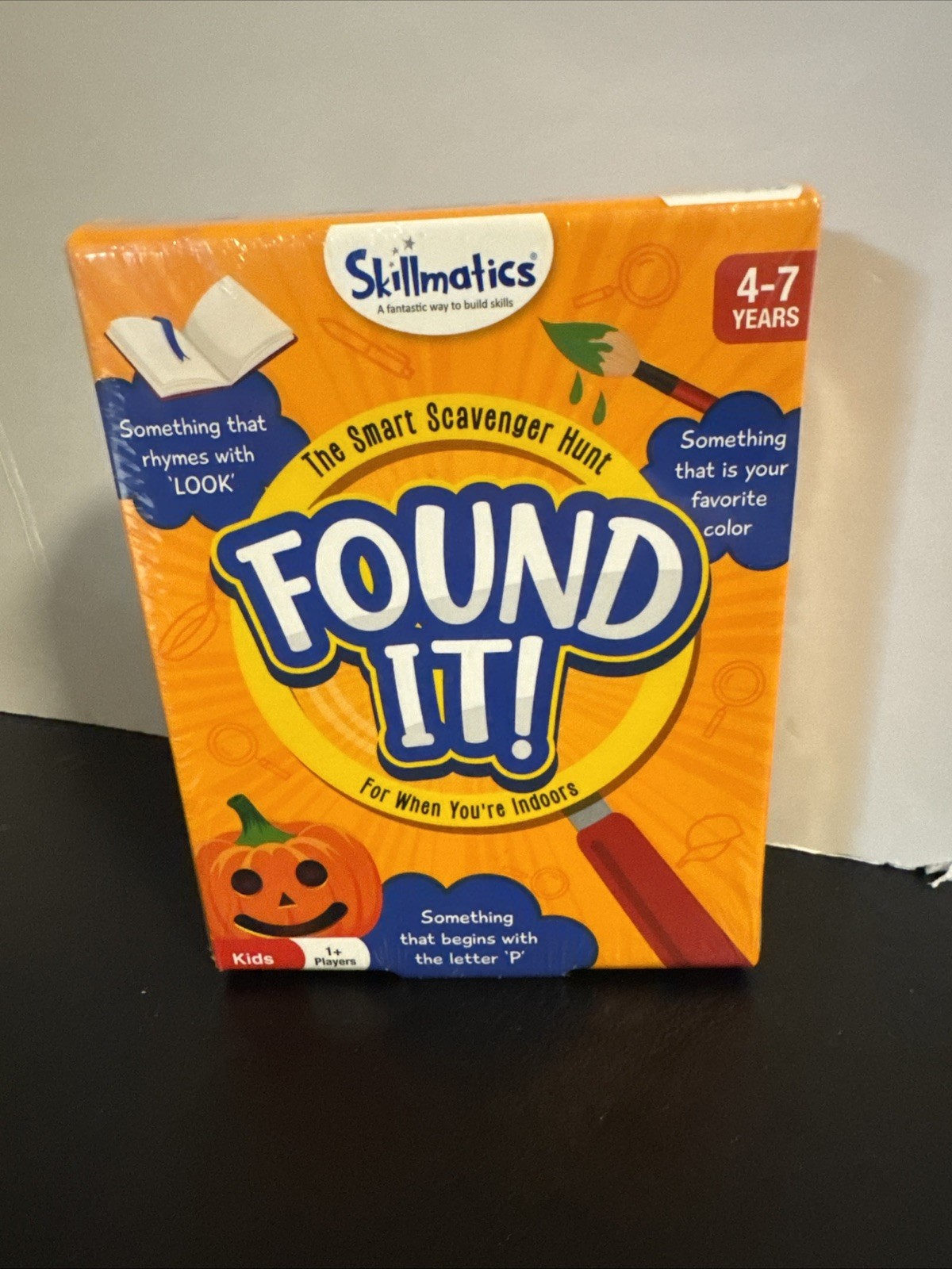 Skillmatics Card Game Found It ! Indoor Edition Educational Preschool Homeschool