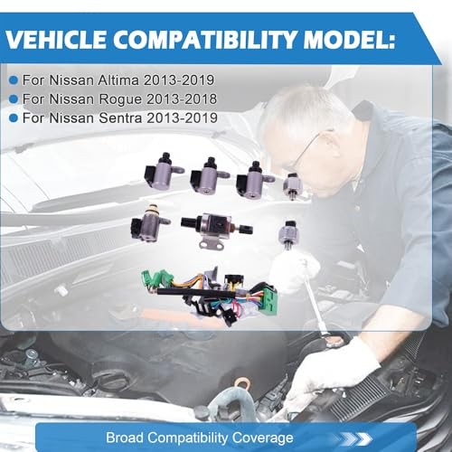 CVT Transmission Solenoid Kit JF011E RE0F10A for Nissan Altima Sentra Rogue