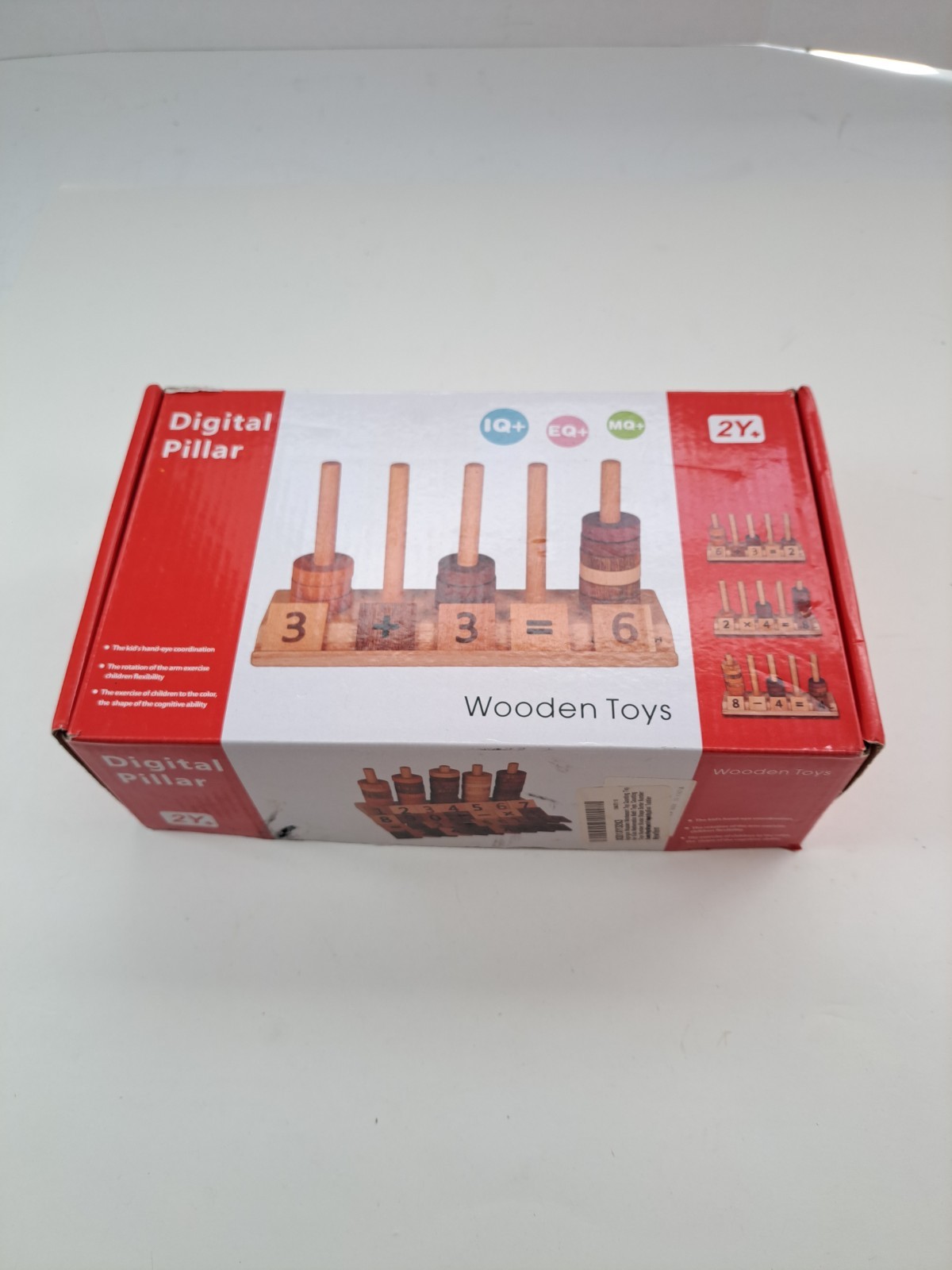 Digital Pillar Kids Wooden Math Activity