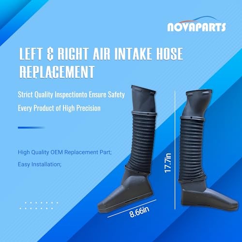 2780904982 2780905082 Left & Right Air Intake Hose for Mercedes-Benz S500