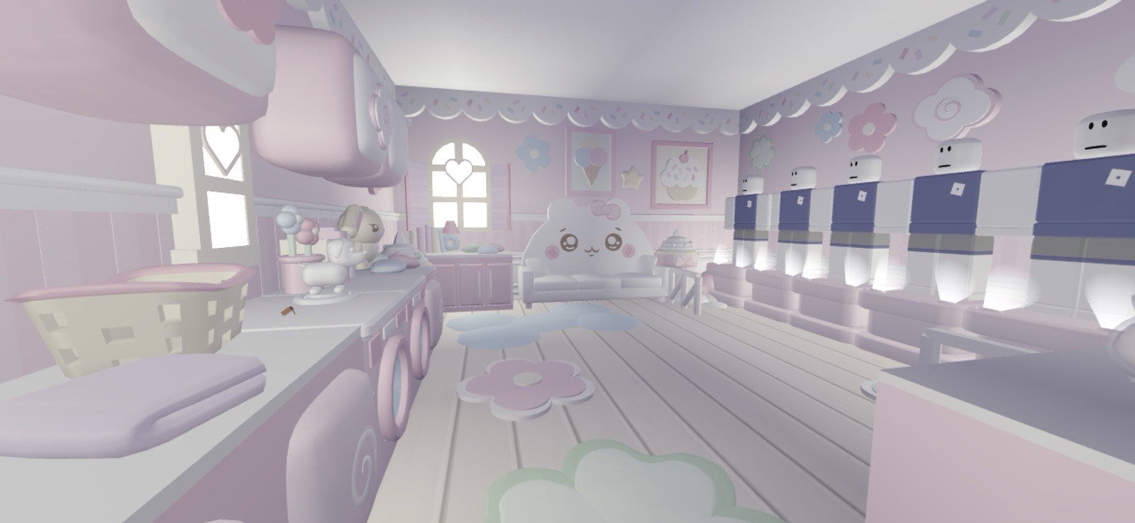 Cutecore Hello Kitty Cinnamoroll Chiikawa❤️Queenslander House ❤️ Adopt Me Home
