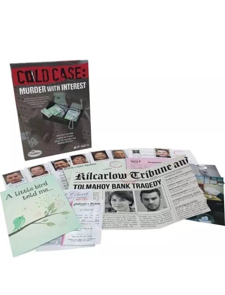 ThinkFun – Cold Case: Murder with Interest