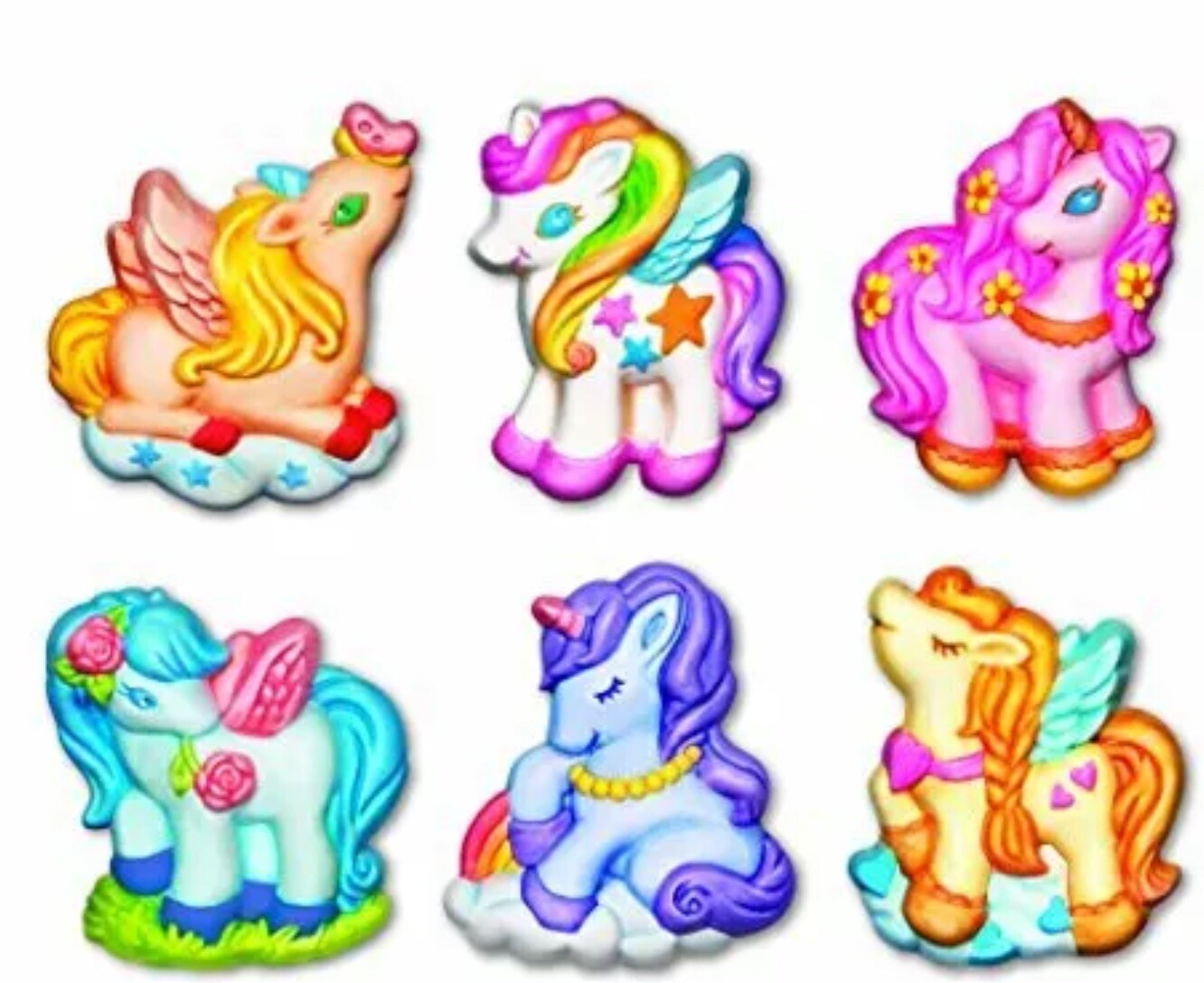 New Mould And Paint Unicorn Art Activity. Fun For Ages 5+. Great Christmas Gift.