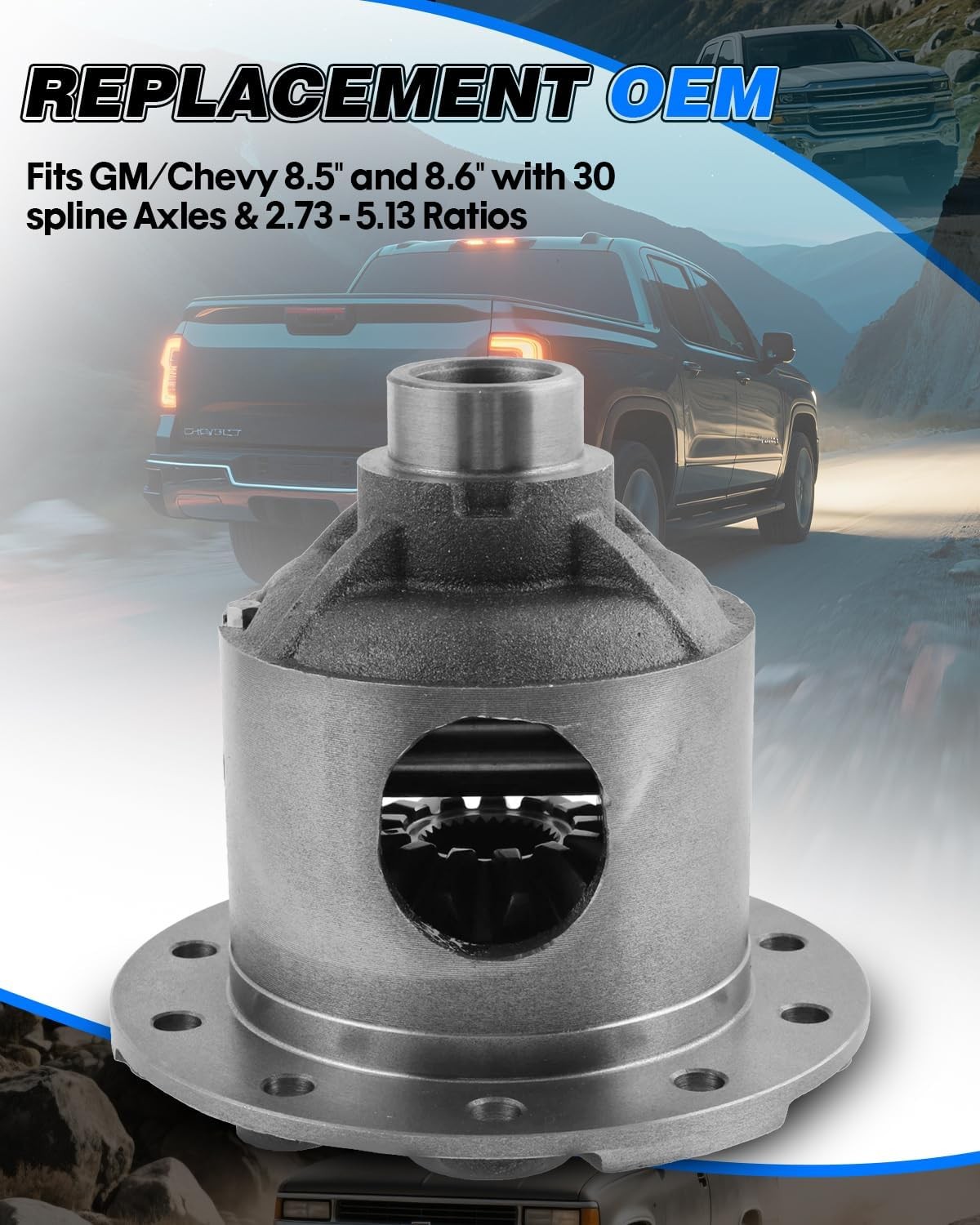 40048044 Differential Locker 8.5 8.6 10 Bolt 30 Spline