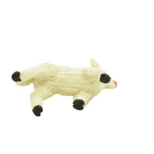 Sheep, Lamb Realistic Toy Model Plastic Replica Barn Farm Animal, 2.25″ F1313