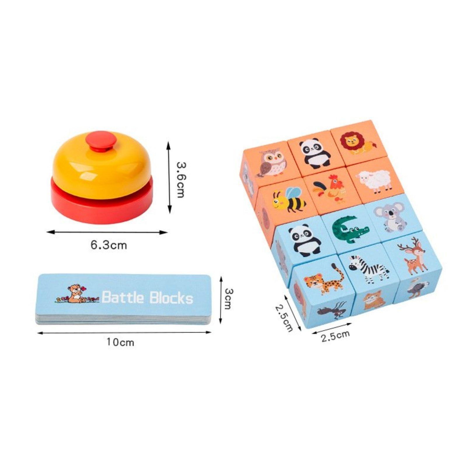 Animal Matching Game Board Game Thinking Training Sorting Battle for Kids Unisex