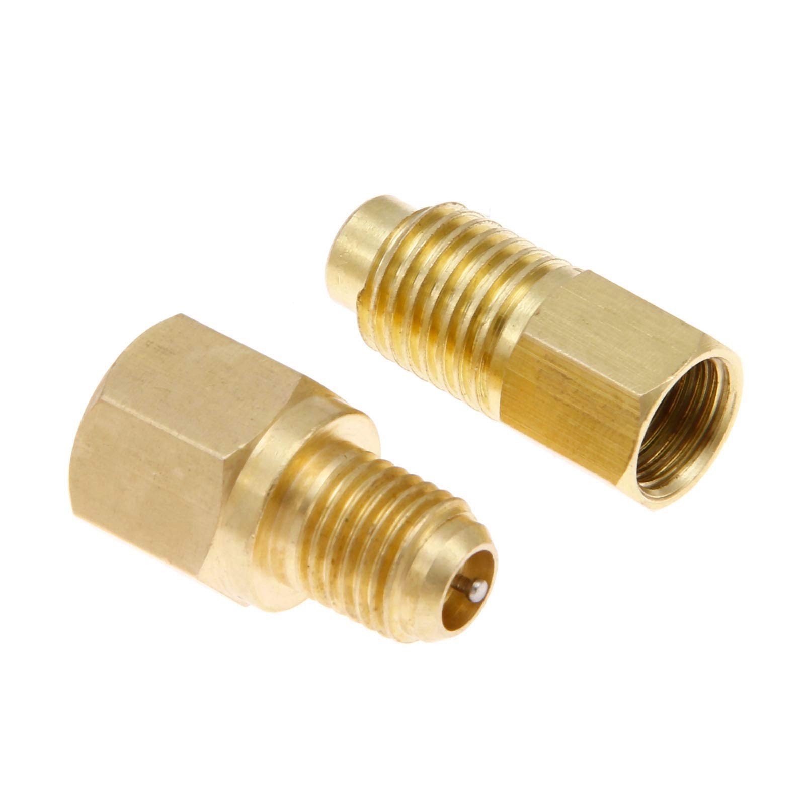 Aupoko R12 R22 to R134a Adapters, R134A Refrigerant Tank/Vacuum Pump Port Connec