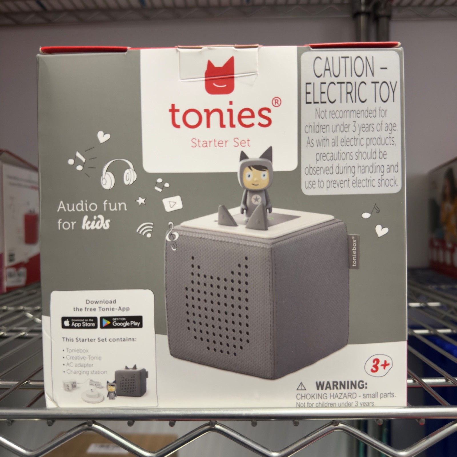 Toniebox Starter Set Audio Player with Playtime Puppy Tonie – Choose Color DMG/B