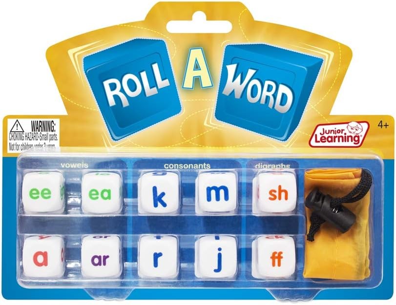 Junior Learning Roll a Word Game – Develop Spelling & Word Formation!