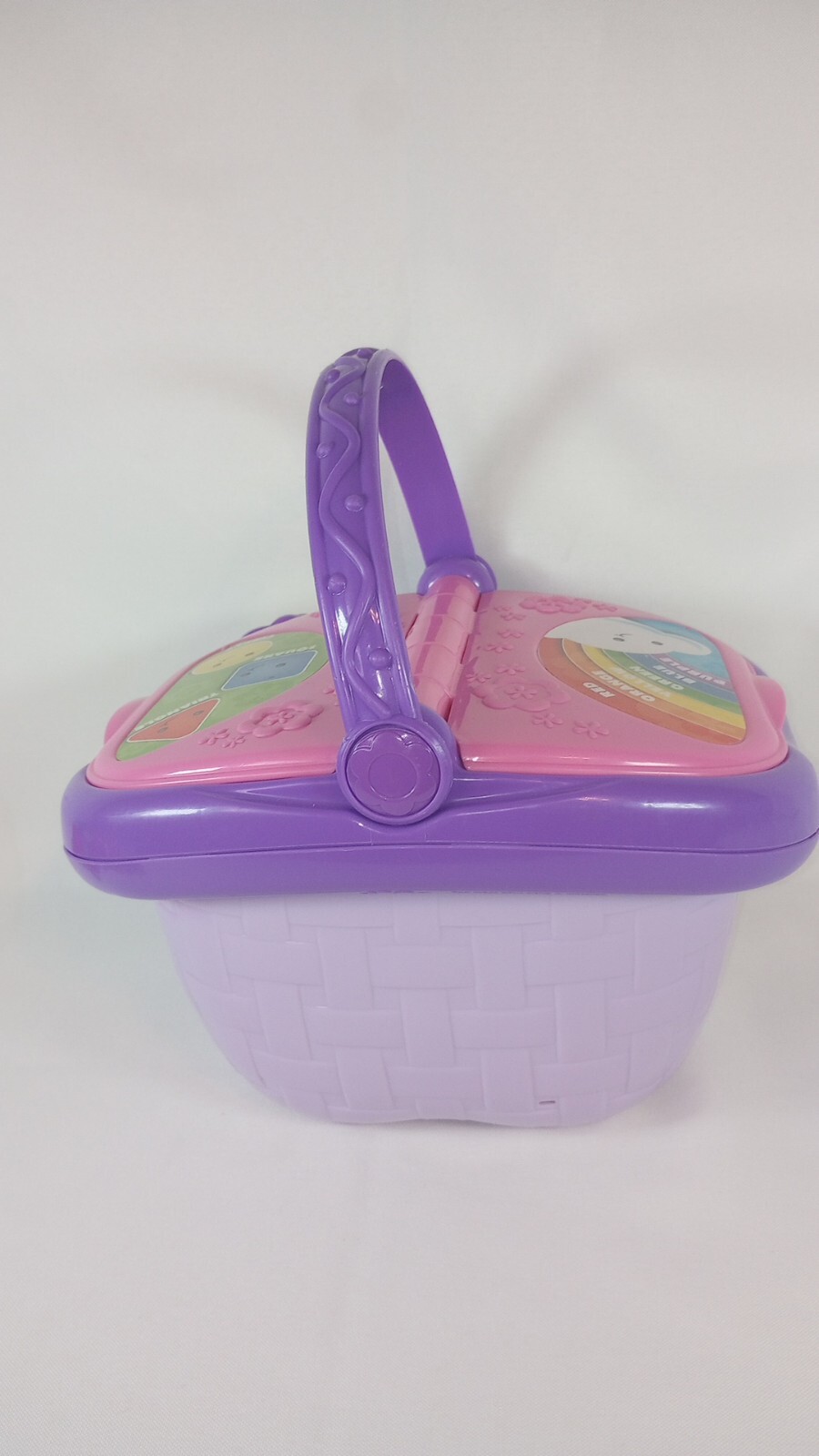 Leapfrog Purple Shapes & Sharing Picnic Baskets Learning Toddlers Toy 14Pcs