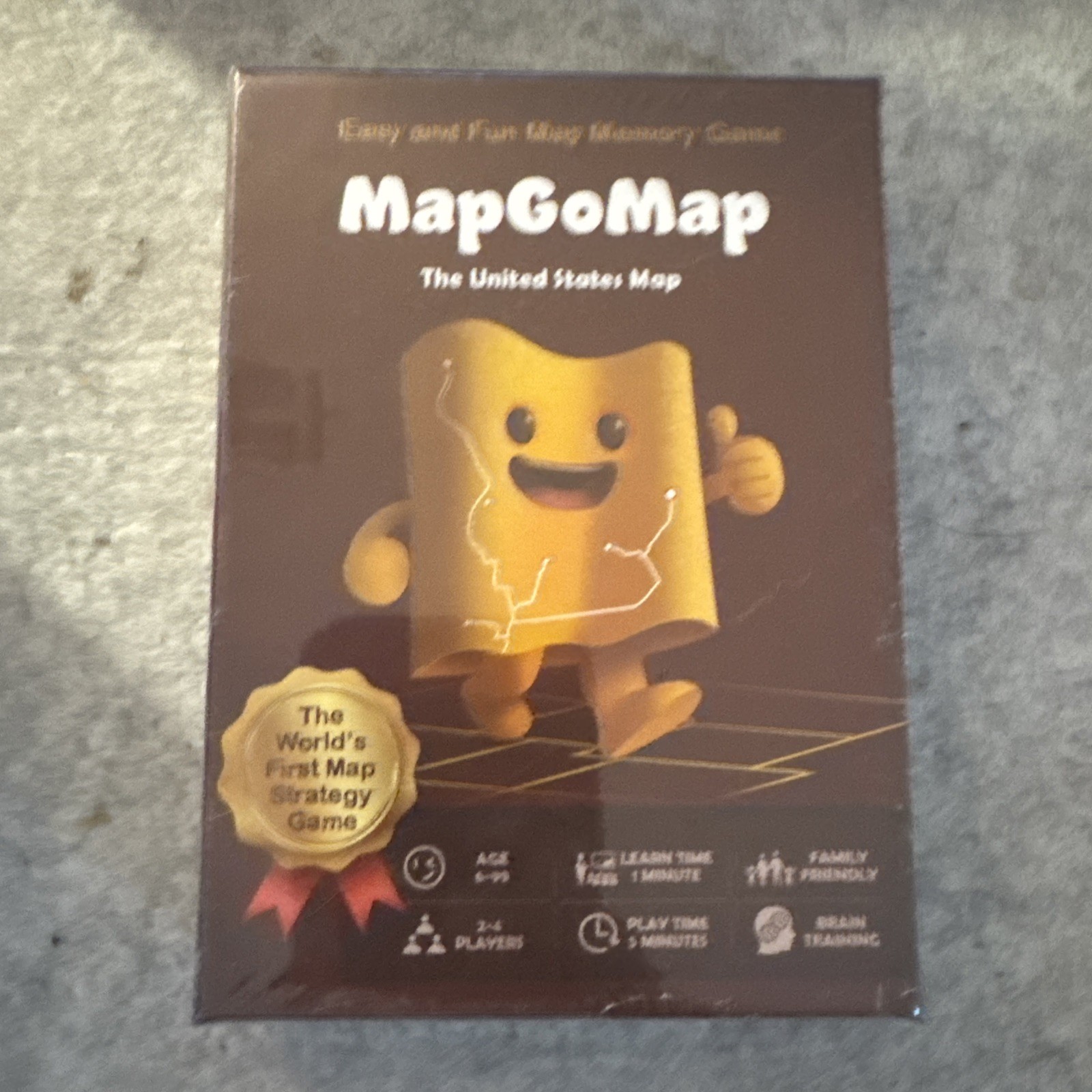 MapGoMap. The US map. A US map strategy game.