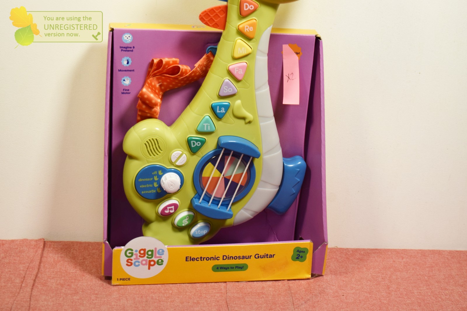 Gigglescape Dino Electronic Guitar