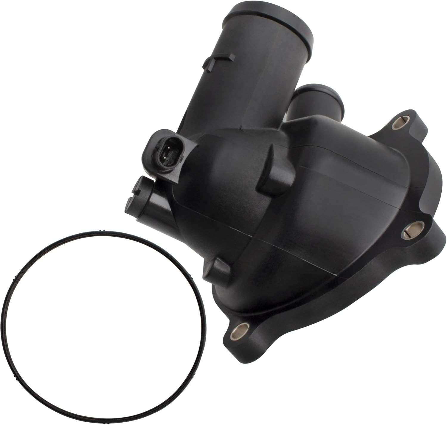 BOXI 902-5873 Engine Coolant Thermostat Housing Assembly Fits for Audi A8