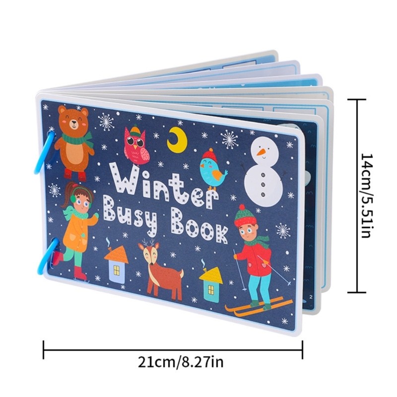 Lightweight Reusable Sticker Learning Book For Toddlers Motor Skills Practice