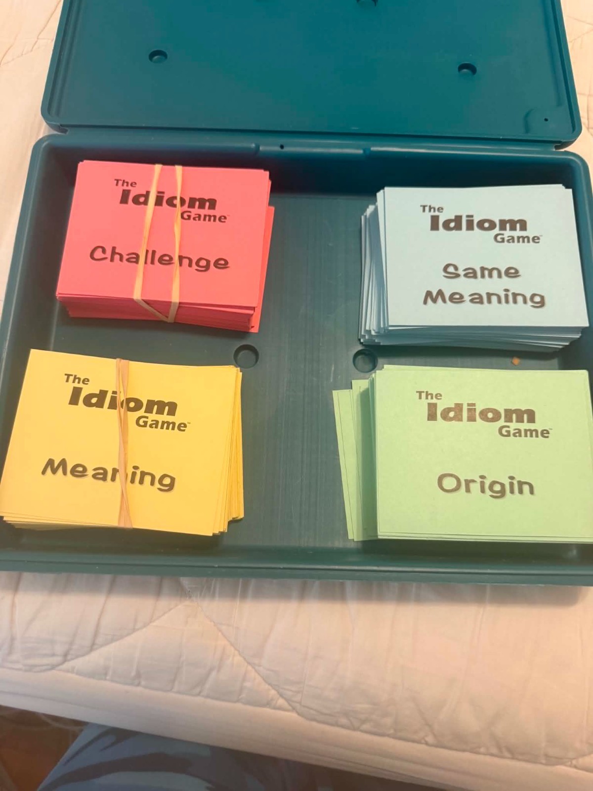 RARE VINTAGE LinguiSystems “The Idiom Game” Complete! Dave Wisniewski