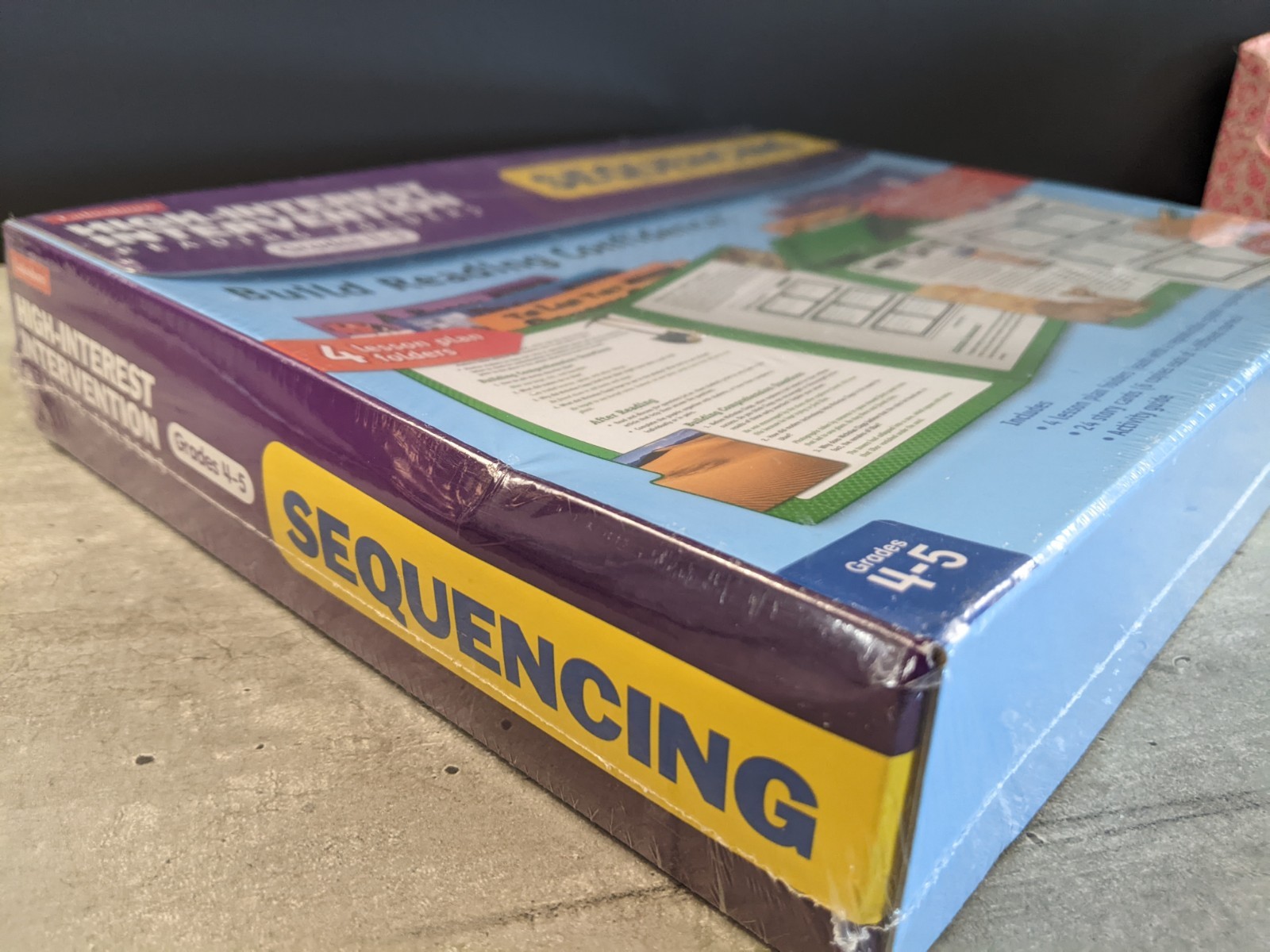 Lakeshore Learning SEQUENCING Literacy Reading High Interest Grades 4-5 SEALED
