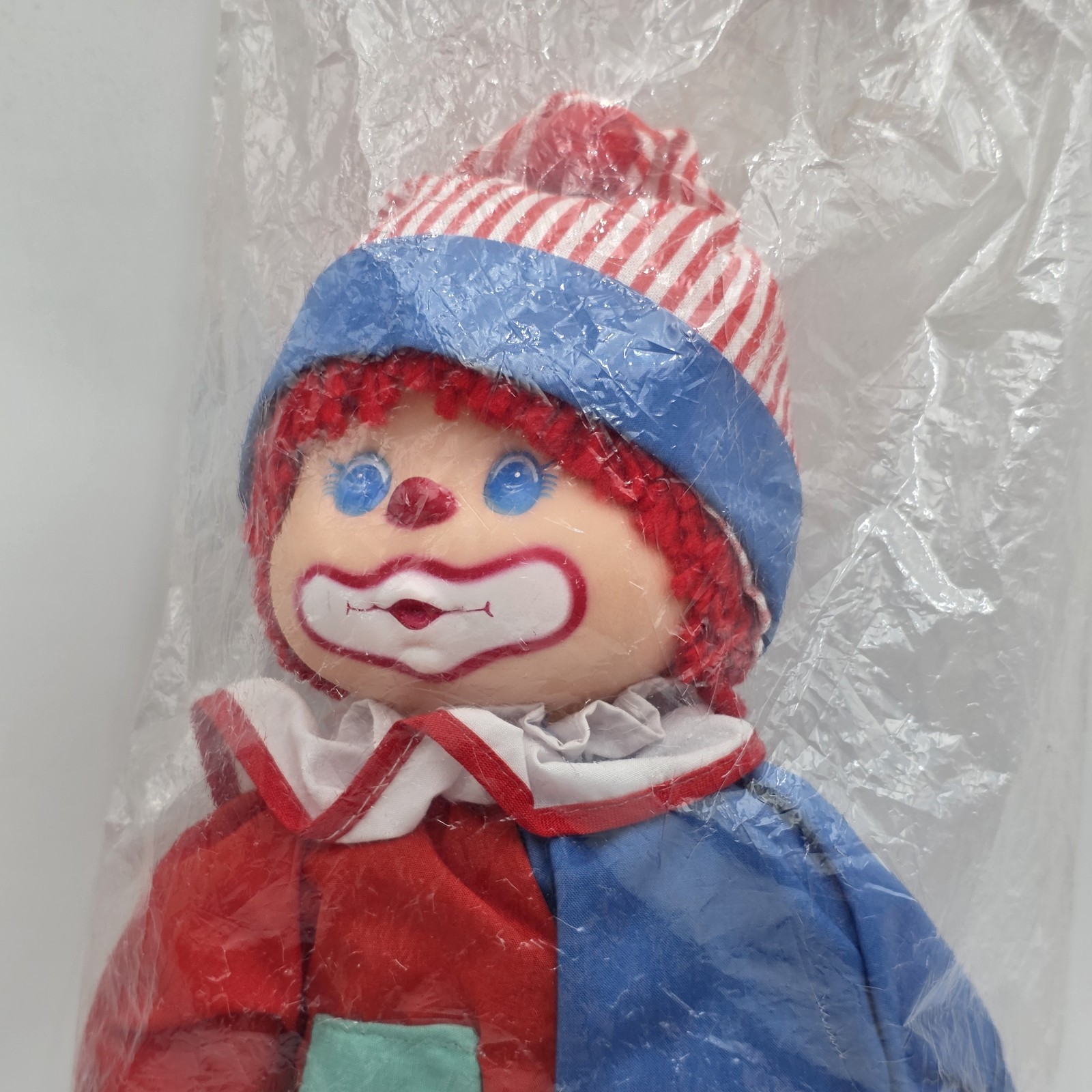 Chadwick DRESS ME Clown Doll 14″ Teaching Plush Snap Button Zipper New