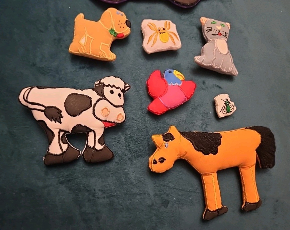 Lakeshore “There was An Old Lady Who Swallowed A Fly” Storytelling Kit Props