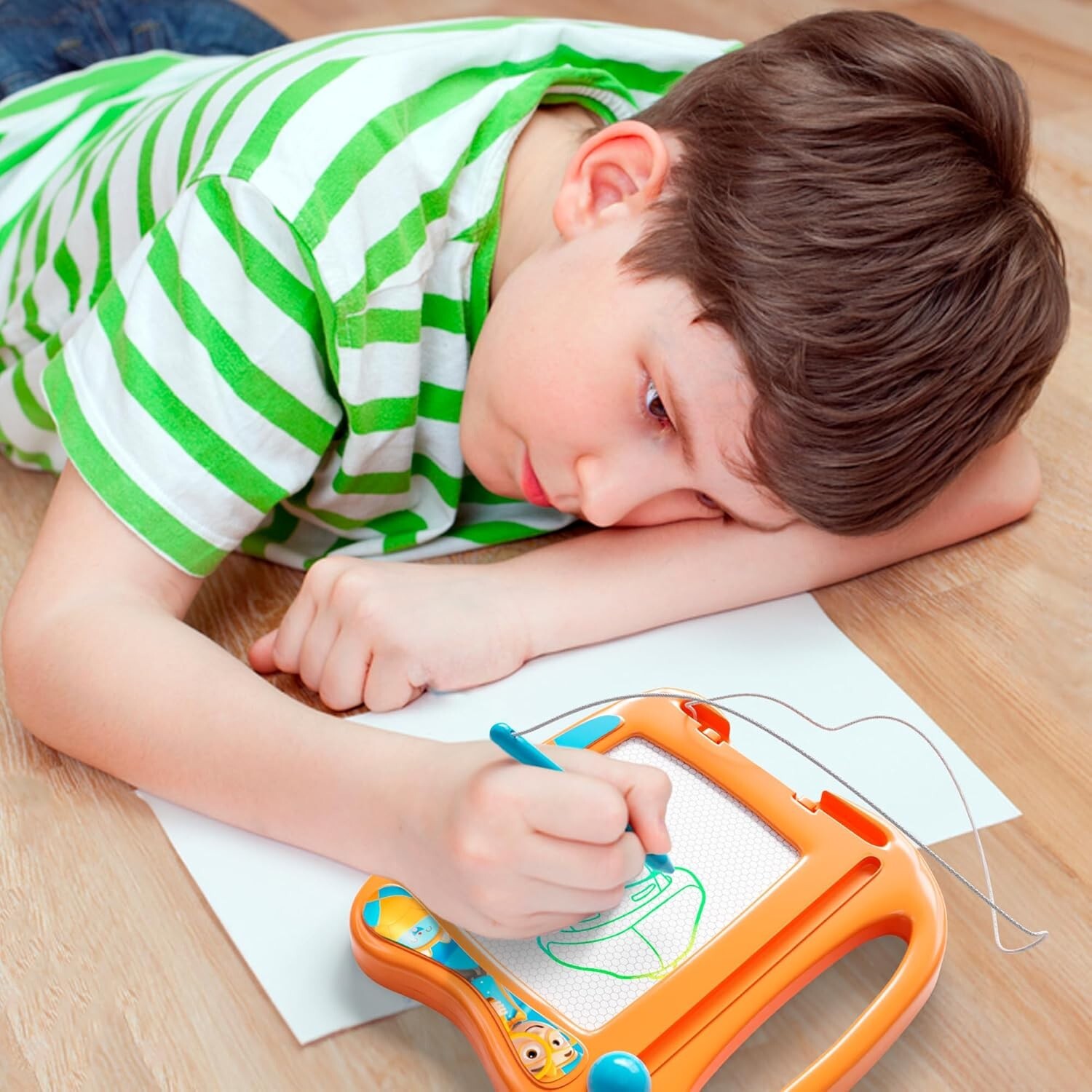 Lollipop Blippi Magnetic Travel Sketcher – A Portable Drawing Pad for Kids
