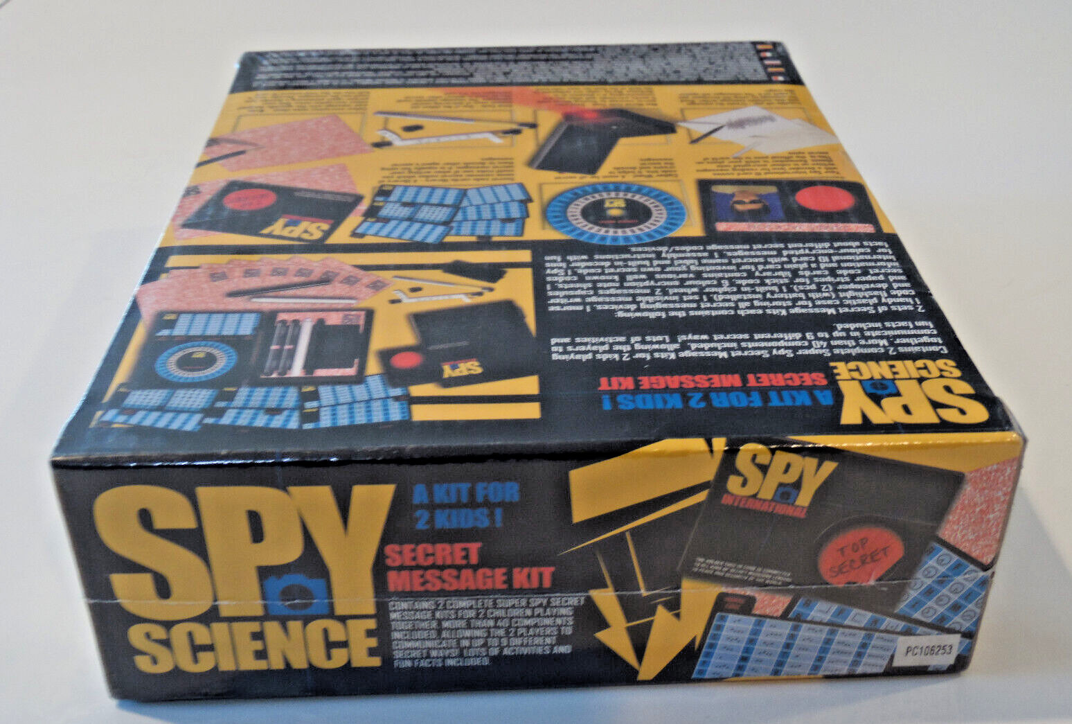 Spy Science Secret Spy Message Kit for 2 children playing together Code Decode