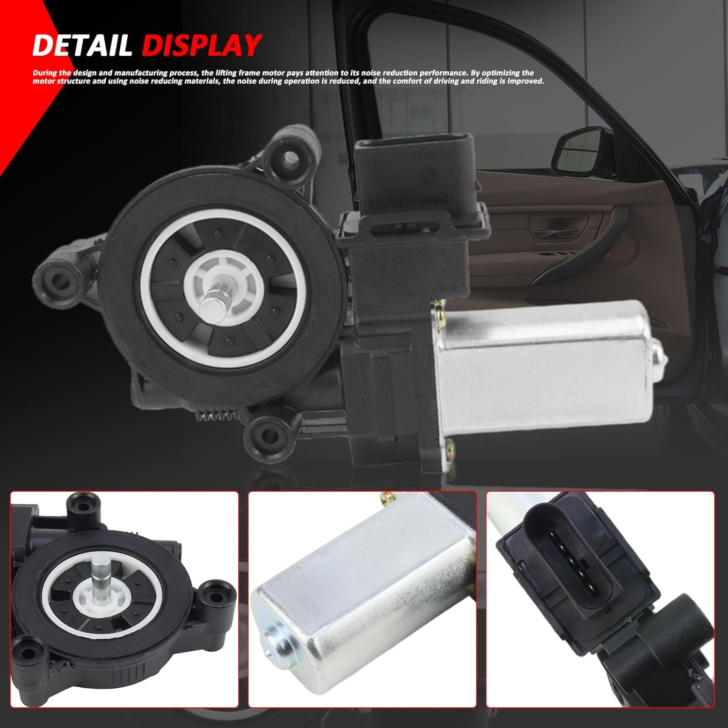 Front Window Motor -Right Left Lift Motor for BMW 120i F20 2011-2015 320i 330i