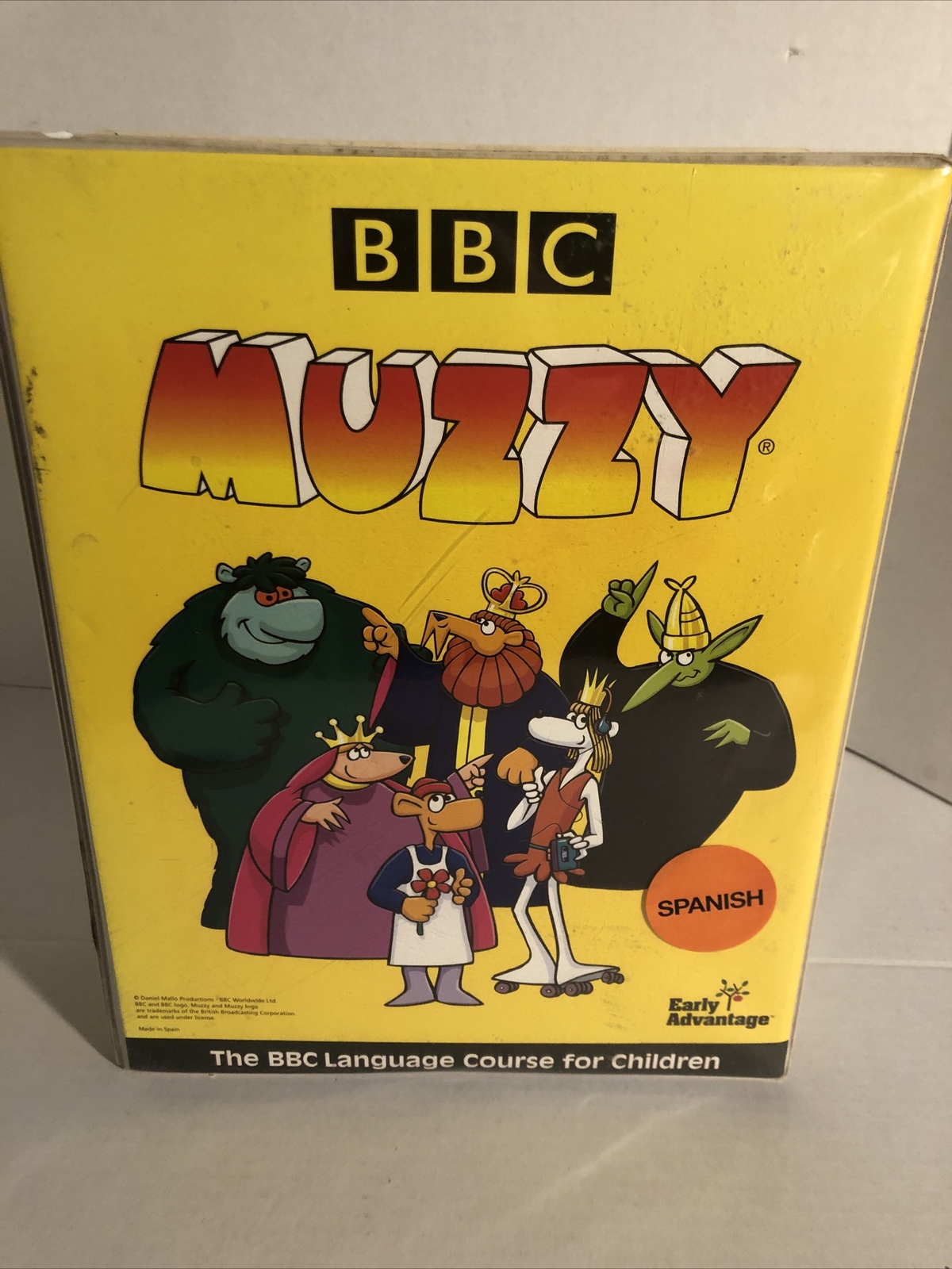 Muzzy Spanish BBC Language Course For Children VHS, Cassette Tapes And CD