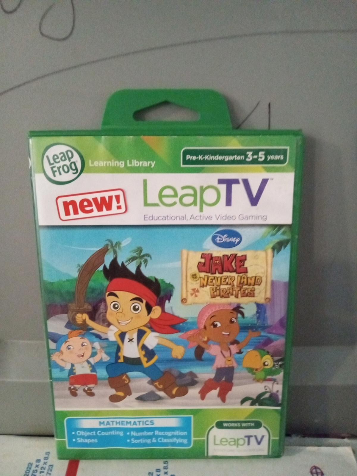 Leap Frog Learning Game Jake & The Neverland Pirates LeapTV Mathematics #175c