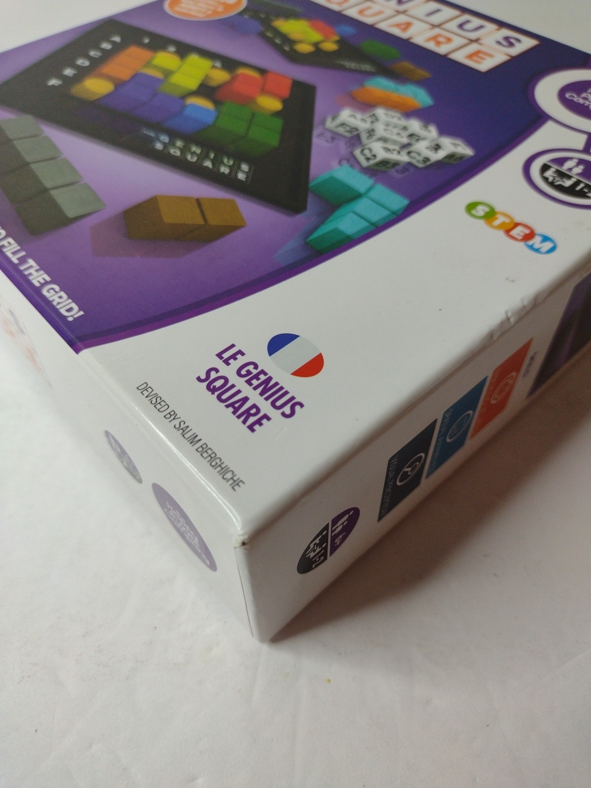 The Genius Square The Happy Puzzle Company 2018 STEM Brain Teaser New