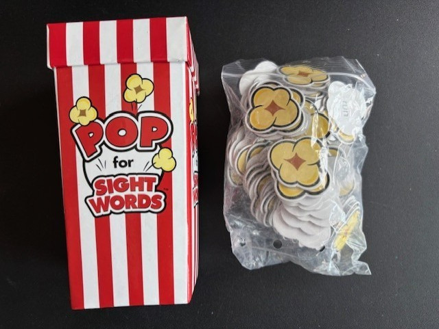 Pop For Sight Words Learning Resources 2-4 Players Ages 5+