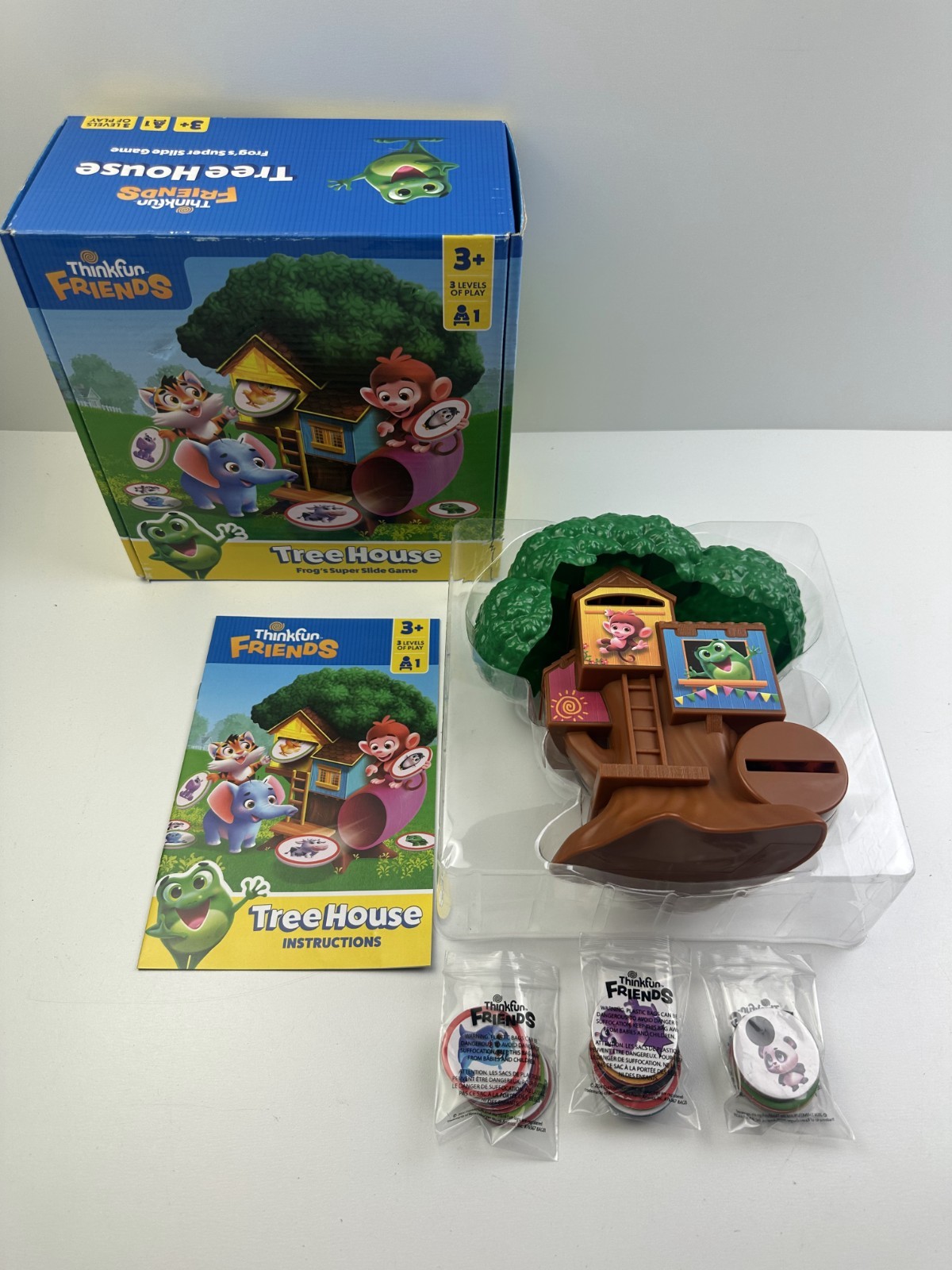 ThinkFun Friends Tree House Frog’s Super Slide Game For Unisex Kids Age 3+