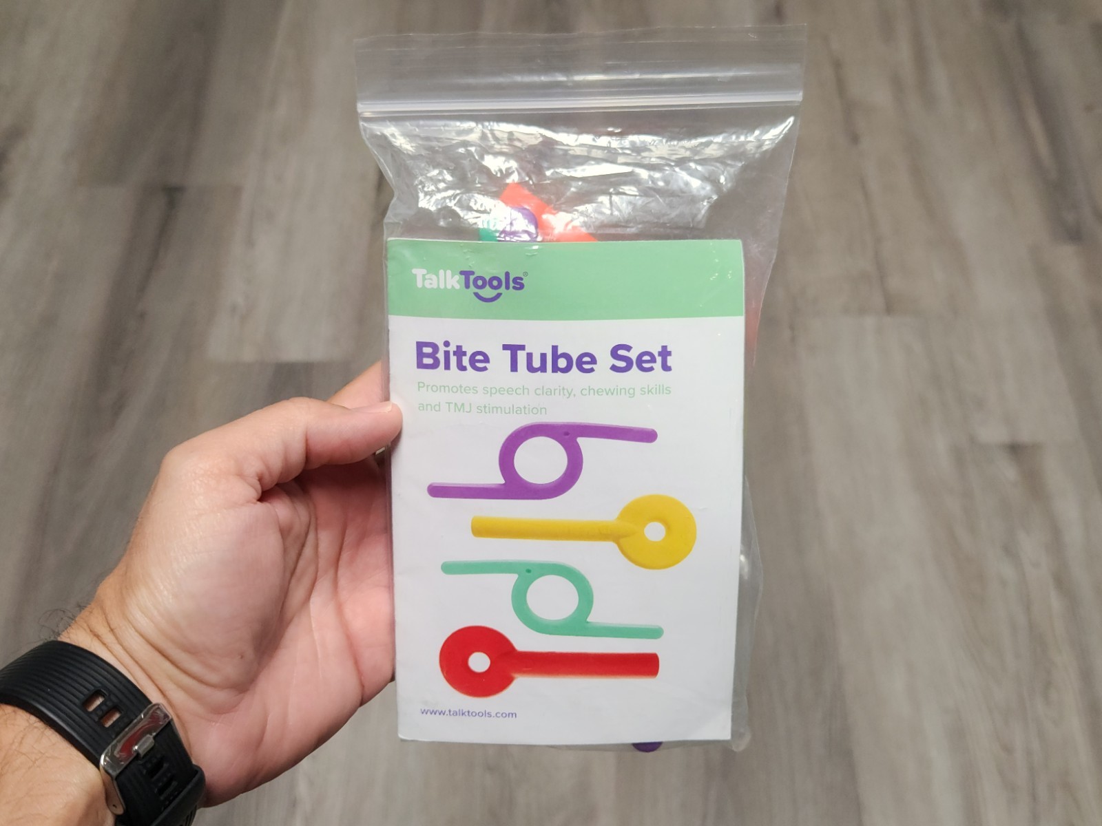 TalkTools Bite Tube Set Promotes Speech Clarity, Chewing Skills, TMJ Stimulation
