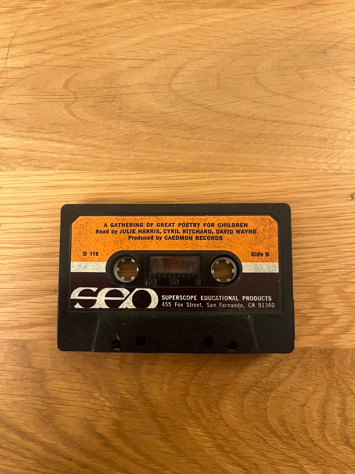 Vintage Educational Cassette Tapes