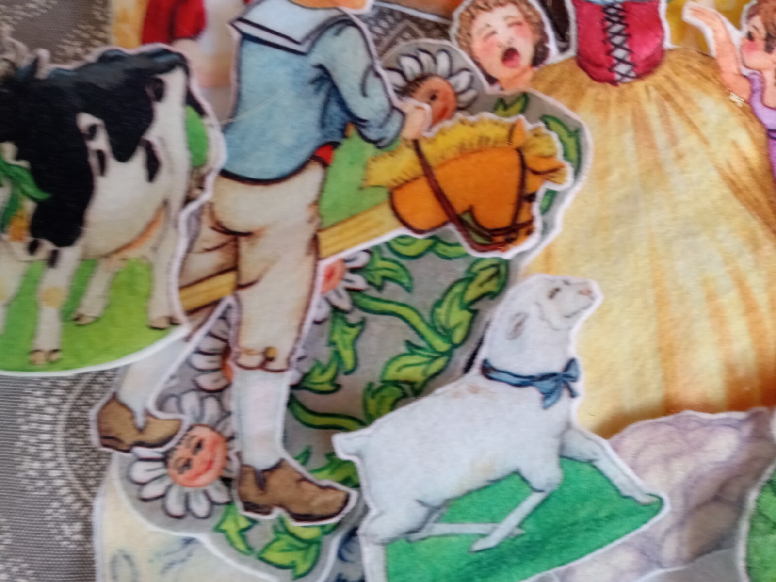 Flannelgraph Pictures for Nursery Rhymes 35+ Pieces. Great Educational Tool…
