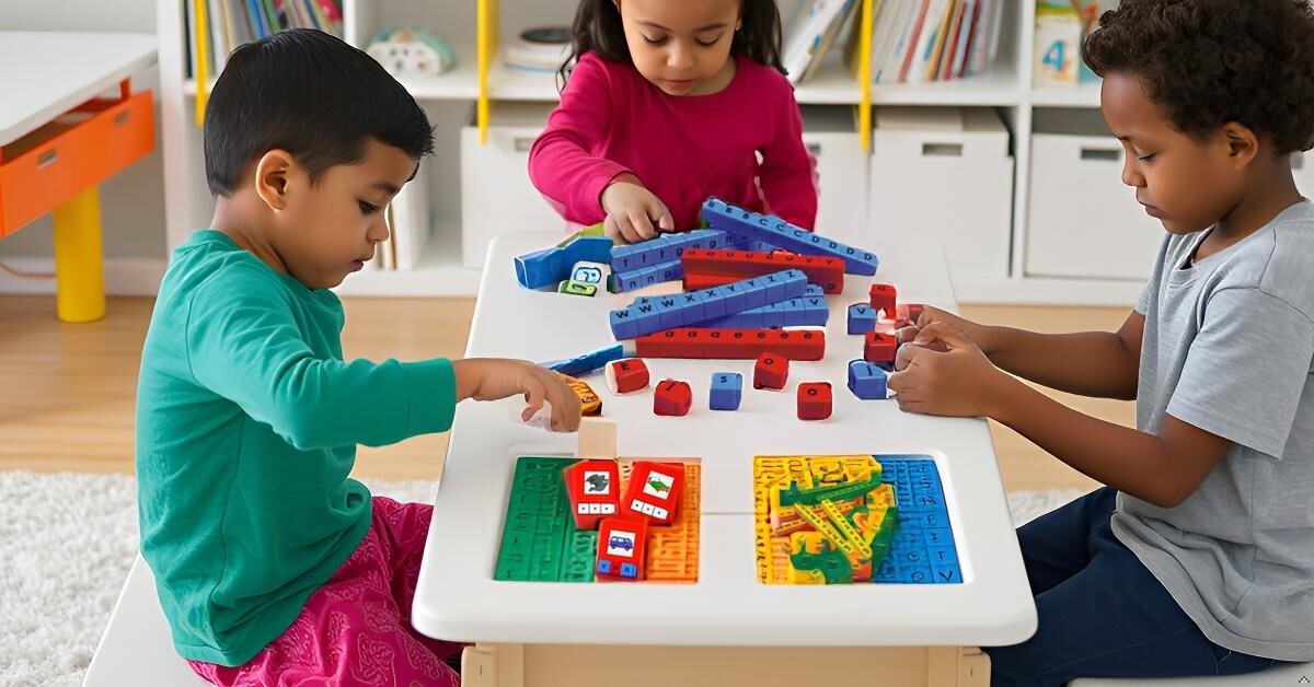 Didax New School Unifix Letter and CVC Cube Bundle