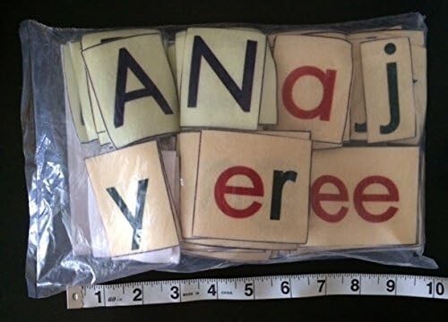 Learning Letters Alphabet Phonics Felt Figures for Flannel Board Teaching Aide