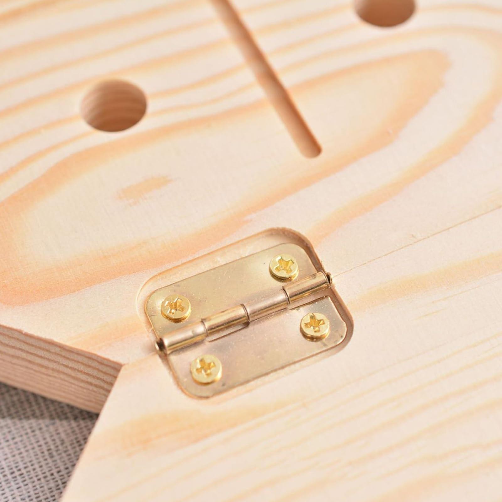9 Hole Wooden Pegboard Tool Training for Hand Eye Coordination Hand Exercise