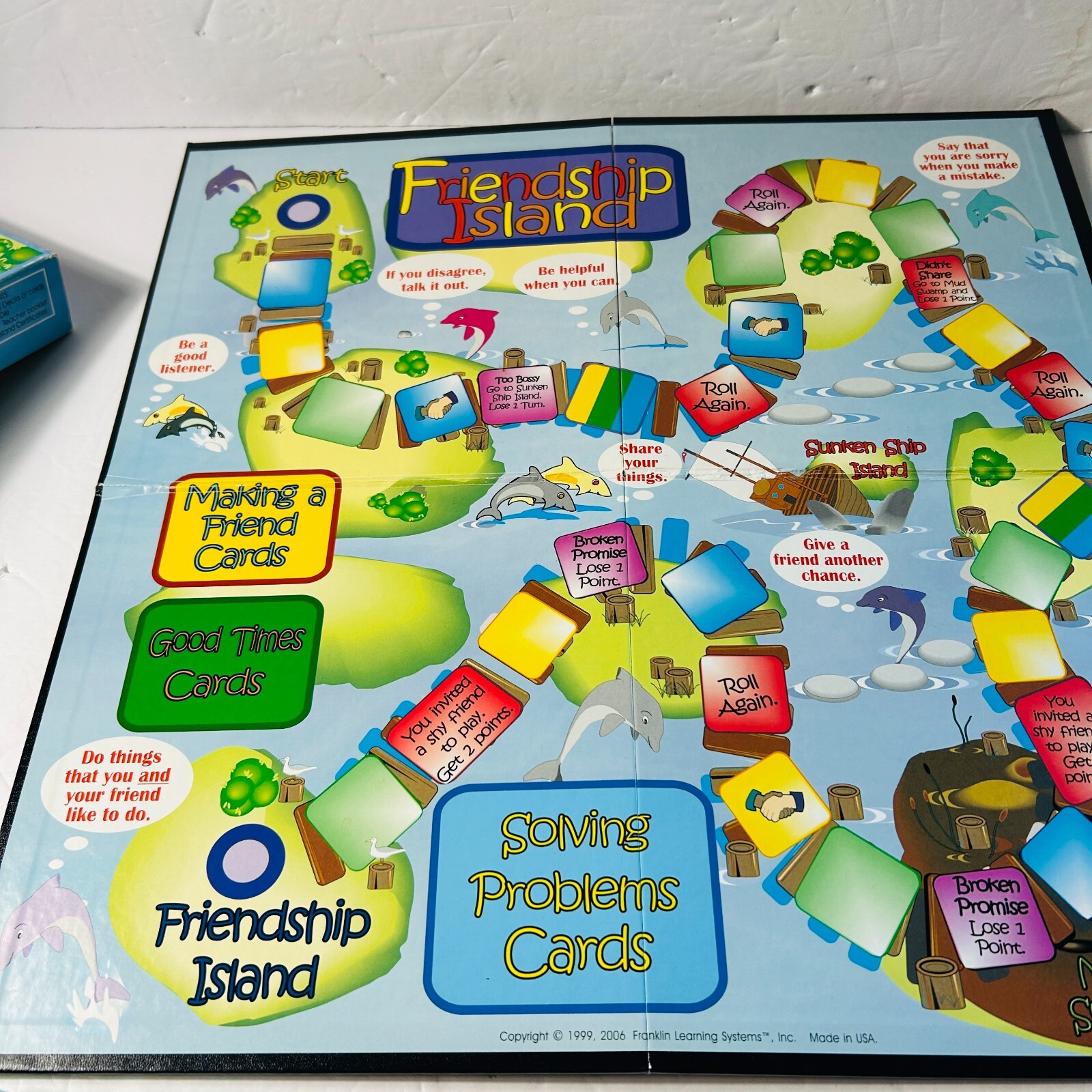 Friendship Island Childrens Social Skills Game Franklin Learning Systems 2006