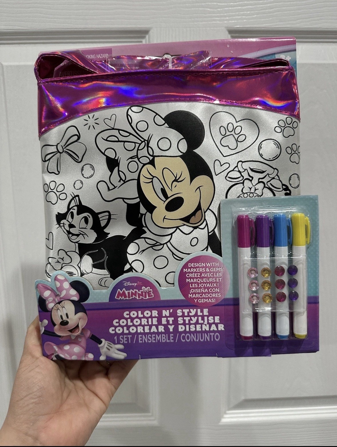 Disney Color and Style 2 Minnie Mouse Purse New In Package | Kid Activity Toy