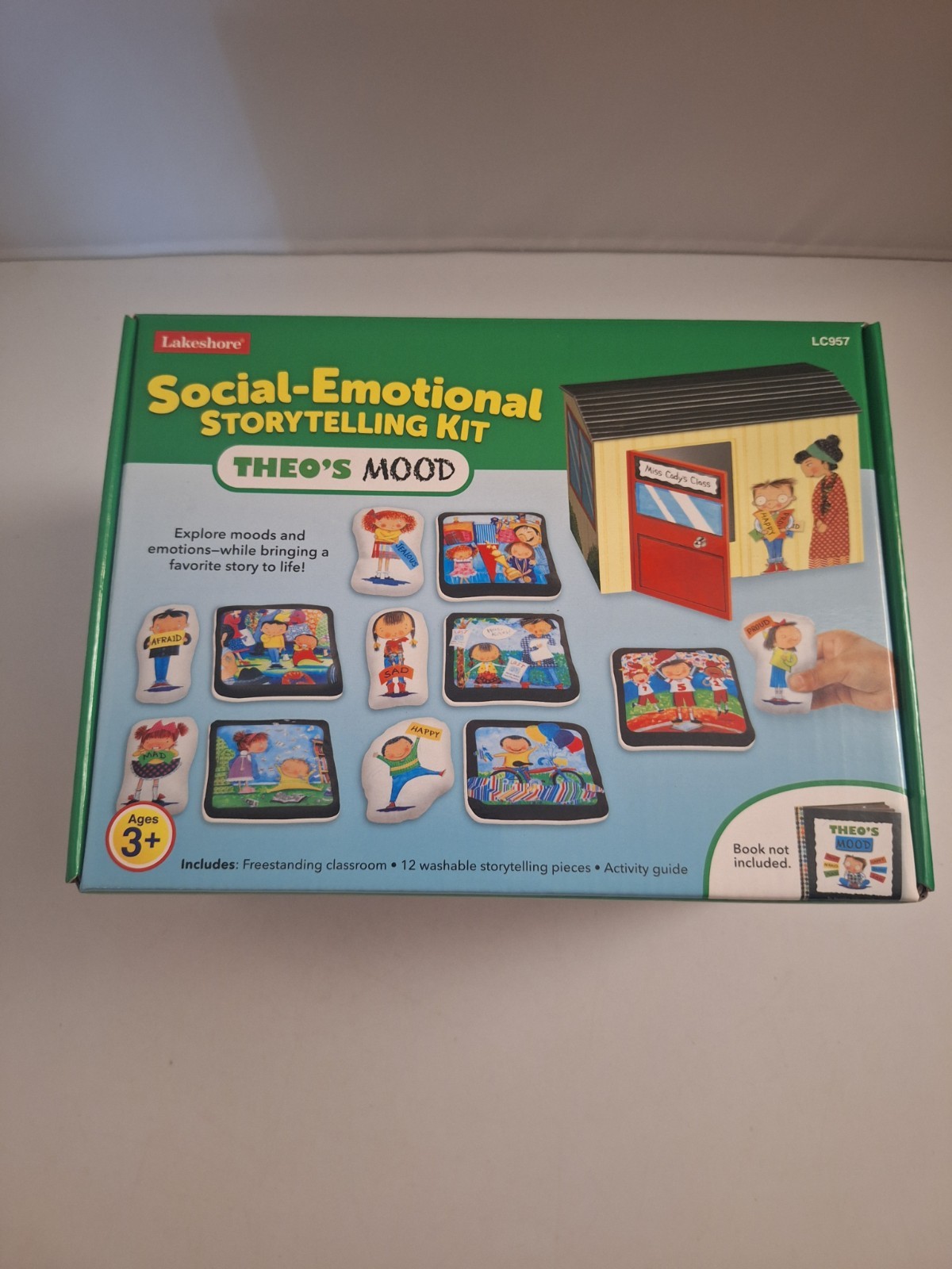 Lakeshore Social Emotional Story Telling Kit Theo’s Mood COMPLETE