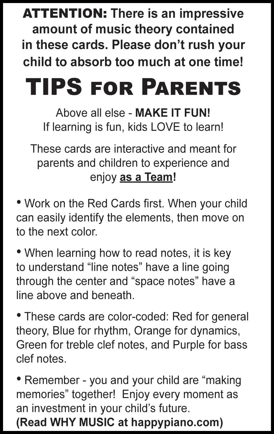 Interactive Music Theory Flash Cards for Kids 4+ | 50 Fun Learning Cards, QR Cod